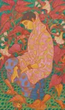 Roski as a Young Bride by A. Ramachandran, 2004, Oil on canvas, sold Dec 2023