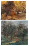 Untitled by Gopal Ghose, Pastel on paper, sold Dec 2023