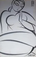 Untitled by Jamini Roy, Tempera on cardboard, offered Dec 2023