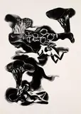 Untitled by K. Laxma Goud, 1972, Ink and watercolour on paper, sold Dec 2023