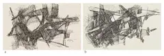 Untitled by Ram Kumar, Pen and ink on paper, sold Dec 2023