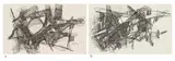 Untitled by Ram Kumar, Pen and ink on paper, sold Dec 2023