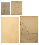Untitled by Sadanand Bakre, Pencil and pen and ink on paper, offered Dec 2023