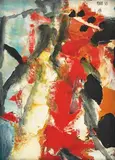 Untitled by S. H. Raza, Oil on canvas, sold Dec 2023
