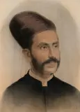 Portrait of a Parsee Gentleman by Pestonji Bomanji, Pastel on paper, sold Dec 2023