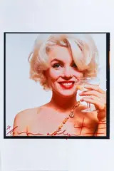 Marilyn and Champagne by Bert Stern, 2011, C-Print, sold Mar 2025