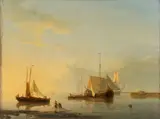 Ruhige See by Hermanus Koekkoek, 1844, Öl/Lw, sold Nov 2024