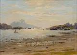 Abend am Fjord by Adelsteen Normann, Öl/Lw, sold Nov 2024