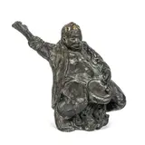 Trommler by Hanno Edelmann, 1983, Bronze, braungrün patiniert, teils poliert, sold Sep 2024