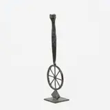 Kleine Anorexia by Georg Engst, 1984, Bronze, dunkelbraun patiniert, sold Sep 2024