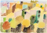 Ischia by Eduard Bargheer, 1969, Aquarell, sold Sep 2024