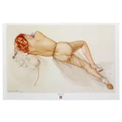 Untitled by Alberto Vargas, Lithograph ", offered Aug 2024