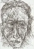 Untitled by Akbar Padamsee, 2002, Ink on paper, sold Mar 2025