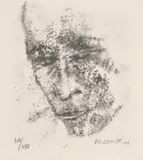 Untitled by Akbar Padamsee, Lithograph on paper, sold Mar 2025