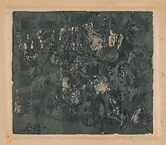 Untitled by Natvar Bhavsar, Etching on paper, sold Mar 2025