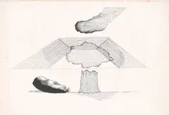 Transparent Tree by Prabhakar Barwe, 1986, Ink on paper, sold Mar 2025