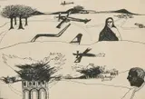 Untitled by Bhupen Khakhar, Ink on paper, sold Mar 2025