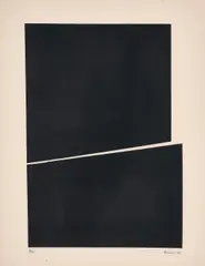 Untitled by Zarina, Serigraph on paper, sold Mar 2025