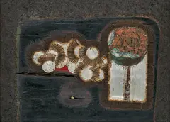 Untitled by Piraji Sagara, Mixed media on wood, sold Mar 2025