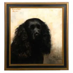 Robin Hood, 2 3/4 years by Ludmilla Welch, 1903, Oil on canvas, sold May 2026