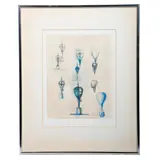 Lighter than Air by Theodore Roszak, 1941, Ink and colored pencil, sold Jun 2026