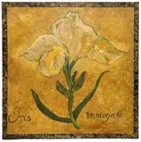 Iris Variagata by Ira Yeager, Oil and acrylic on canvas, sold Jun 2026