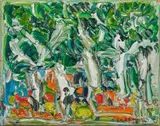 Les oliviers by André Cottavoz, Huile sur panneau, sold Apr 2026