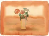 Bouquet de fleurs by Jean-Michel Folon, 1988, Aquarelle sur papier, sold Apr 2026