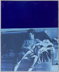 Antoine numéro 7 by Jacques Monory, 1975, Sérigraphie sur altuglas, sold Jan 2025
