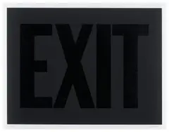 Exit by Olivier Mosset, Sérigraphie en couleurs, sold Jan 2025