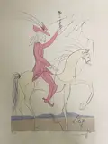 Estampe by Salvador Dalí, Gravure en couleurs, sold Jan 2025