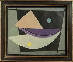 Sans titre by Heinrich Maria Davringhausen, Huile sur toile, sold Jan 2025
