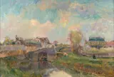 Le Printemps à Meaux by Albert Lebourg, circa 1905, Huile sur toile (Toile d'origine), sold Apr 2025