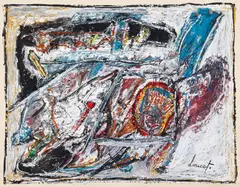 Sans titre by Jacques Doucet, circa 1977-78, Gouache sur papier, sold Apr 2025