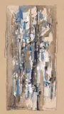 Sans titre by Maria Helena Vieira da Silva, 1956, Gouache sur papier, sold Apr 2025