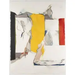 Nervöse stimmung by Werner Berges, 1994, watercolor, sold Jun 2024