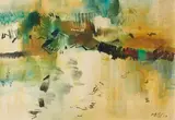 Untitled by Ganesh Haloi, Gouache on rice paper pasted on mount board, sold Dec 2023