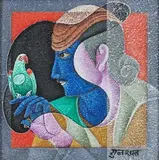 Untitled by Satish Gujral, 2000, Acrylic on canvas, sold Dec 2023