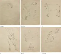 Untitled by K. K. Hebbar, Pencil on paper, offered Dec 2023