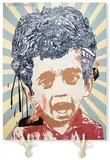 Carbon Milk- 4 by Jitish Kallat, 2007, Acrylic on canvas and painted fibreglass, offered Dec 2023