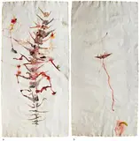 The Rest Has Been Edited Out... by Mithu Sen, Mixed media on handmade paper pasted on cloth board, sold Dec 2023