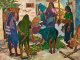 Untitled by Madhav Satwalekar, Oil on canvas, sold Dec 2023