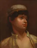 Portrait of a Parsee Boy by J Maggs, 1884, Oil on canvas, sold Sep 2023