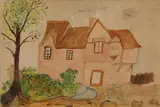 Untitled by Amrita Sher-Gil, Watercolour on paper, sold Sep 2023