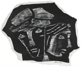 Untitled by M. F. Husain, Acrylic on canvas pasted on mount board, offered Jun 2023