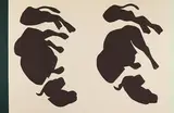 Bulls by Tyeb Mehta, Acrylic on canvas, sold Jun 2023