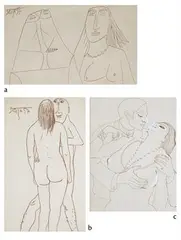 Untitled by F. N. Souza, Pen and ink on paper, sold Jun 2023