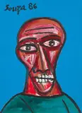 Untitled by F. N. Souza, Acrylic on paper, sold Jun 2023