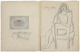 Untitled (Sketchbook) by F. N. Souza, Pen or pencil on paper, sold Jun 2023
