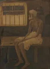 Untitled by Sushil Sen, Watercolour on paper, sold Jun 2023